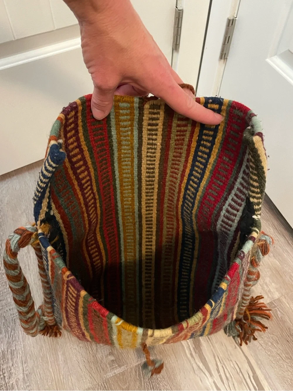 N/A boho woven